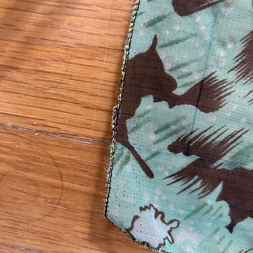 Floral Patterned Scarf - Picture 2 of 4